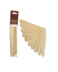 Holiday Spatole Abbassalingua in Legno per Cera Depilatoria - Pack 10 Pz