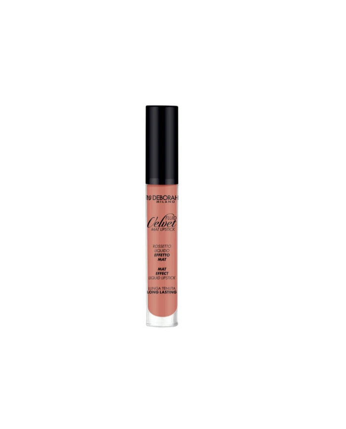 Deborah Tinta Labbra Fluid Lipstick N 18 Nude - Colore Intenso e Lunga Tenuta