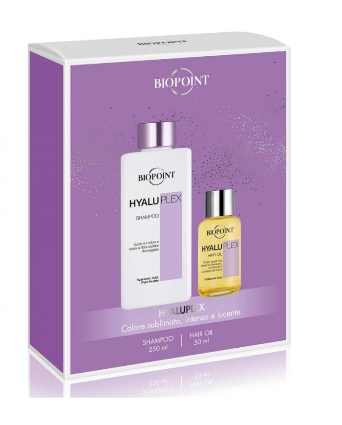 Biopoint Hyaluplex Kit Colore Sublimato Shampoo 250ml + Hair Oil 50ml