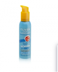 CLIVEN Latte Solare Bimbi SPF 25 Protezione Media Bambini Pelle Sensibile