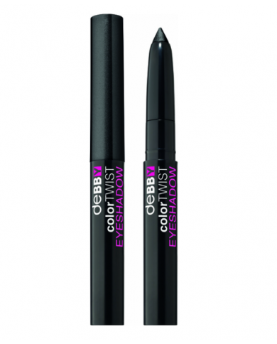 DEBBY Ombretto in Stick N.01 Mat Black Nero Opaco Lunga Durata