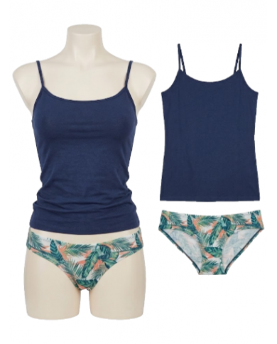 Magic Dream Teenager Completo Intimo Canotta e Slip Denim Taglia XS 12 Anni