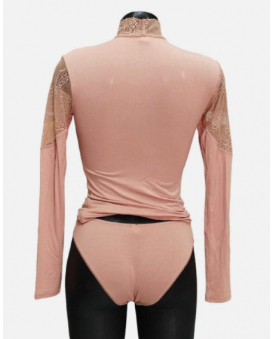 Gianmarco Venturi Coordinato Donna Maglia e Slip Vita Bassa Colore Zucca Taglia 2
