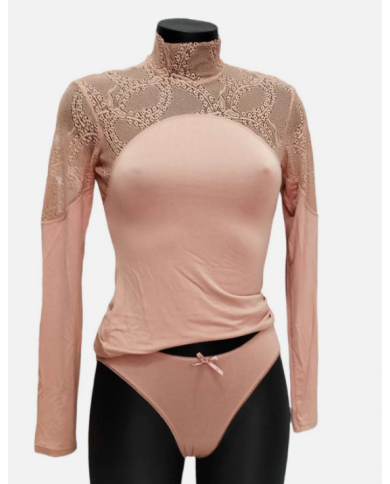 Gianmarco Venturi Coordinato Donna Maglia e Slip Vita Bassa Colore Zucca Taglia 2   8032691014013