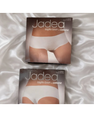 JADEA Culotte Donna Short Cipria Taglio Laser Invisibile Cotone Tg 4 L XL