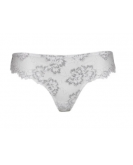 LORMAR Brasiliano Intimo Donna Bianco Pizzo Elegante Prestige Tg 2 M