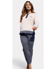 Intimy Pigiama da Notte Donna Articolo Angela Homewear Relax Cotone