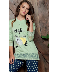 Dettagli  Notturni Pigiama da Notte Donna Articolo Romola Homewear Relax Dettagli Notte Taglia 50
