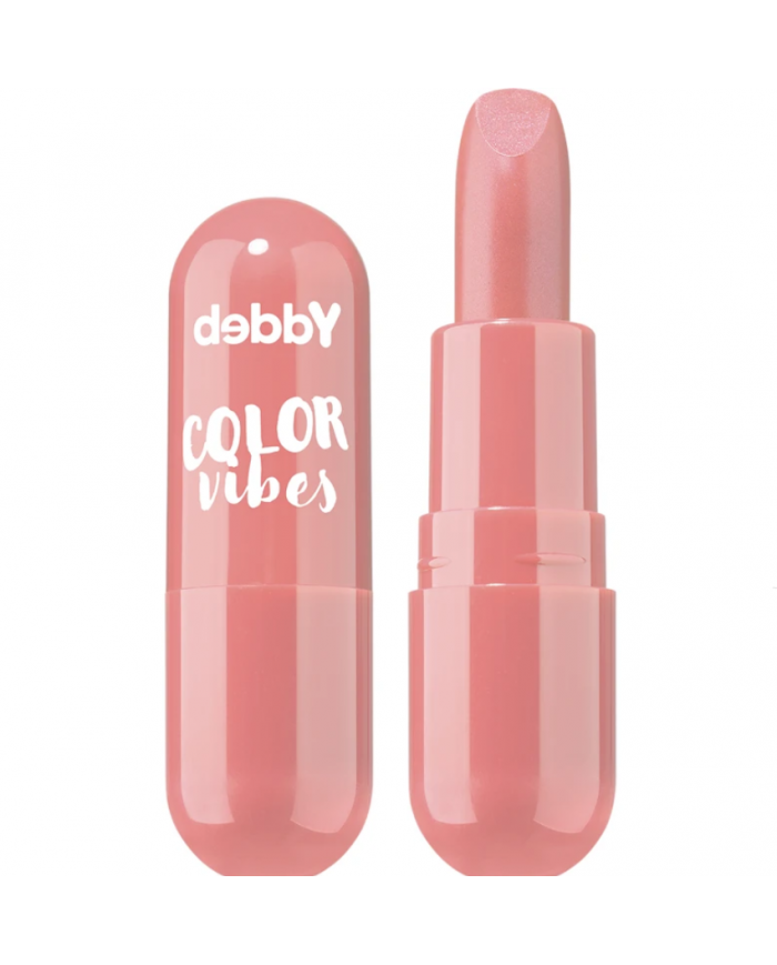 deBBY Color Vibes Rossetto Cremoso N.03 Princess Rose 4g - Colore Intenso e Idratazione