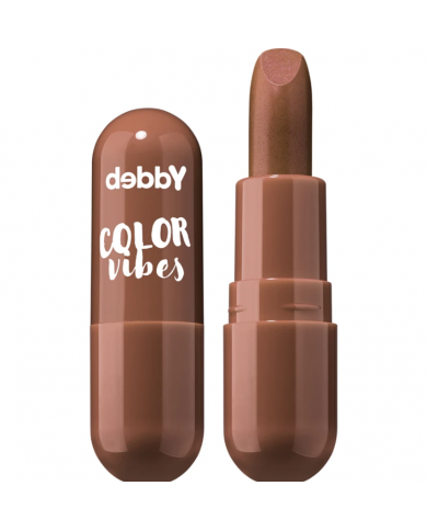 deBBY Color Vibes Rossetto N.11 Copper Brown - Rossetto Labbra Rame Cremoso