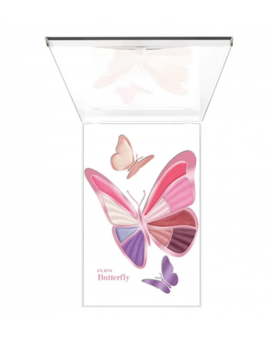 Pupa Trousse Butterfly 003 Kit Trucco Ombretti Labbra Palette Regalo Rosa 8011607397037