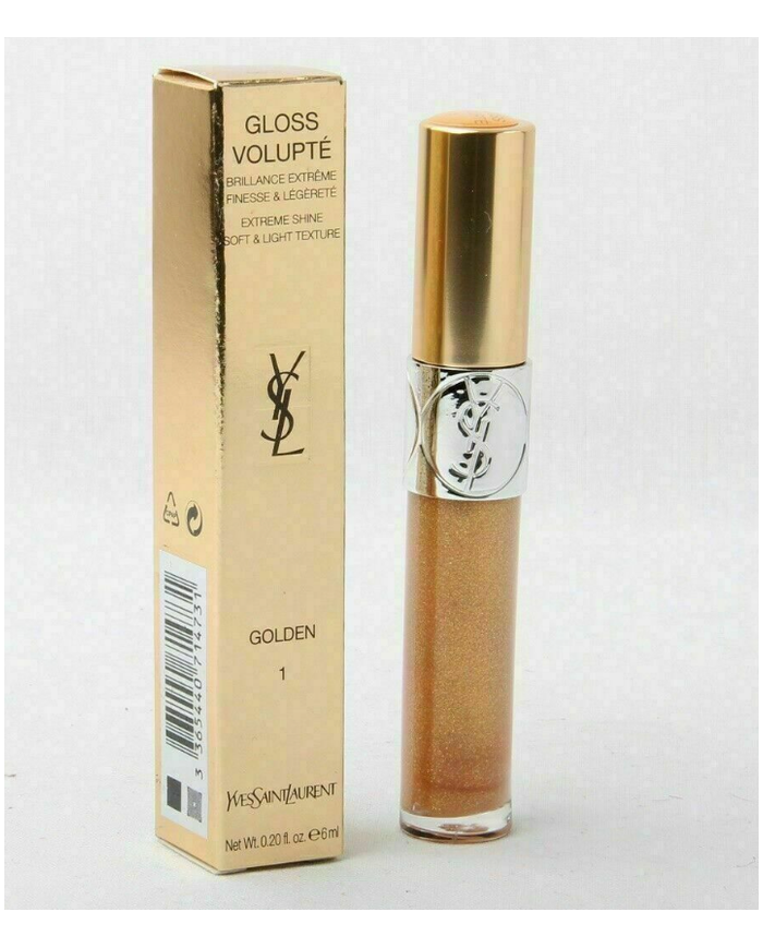 YSL lucida labbra 1gold con gloss voluptè brillance extreme 6ml YSL lucida labbra 1gold con gloss voluptè brillance extreme 6ml