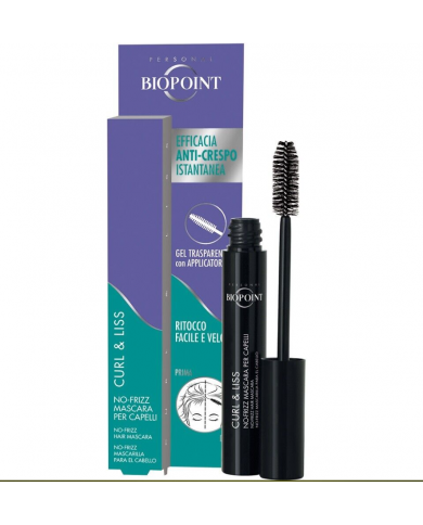 BIOPOINT MASCARA TRASPARENTE PER CAPELLI RIBELLI MORBIDI E ORDINATI NO PELUCCHI