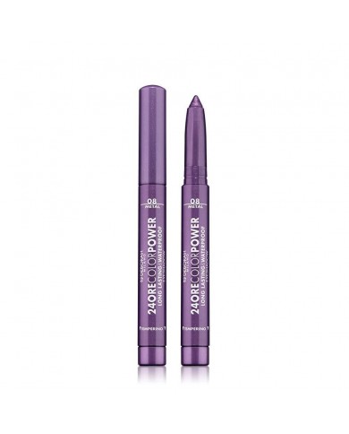 Deborah Milano 24 Ore Color Power Deep Purple 8 metal ombretto metallico intenso Deborah Milano 24 Ore Color Power Deep Purple 8 metal ombretto metallico intenso