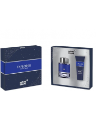 mont blanc explorer ultra blue profumati con  kit 60 ml  e gel Essenza luminosa