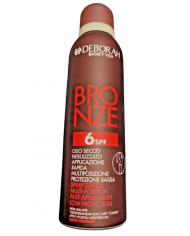 abbronza il tuo corpo con Deborah Bioetyc Bronze 6SPF Olio Secco Nebulizzato