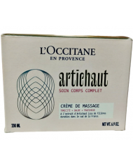 L'occitane crema corpo per massaggio tonificante e rinfrescante al carciofo