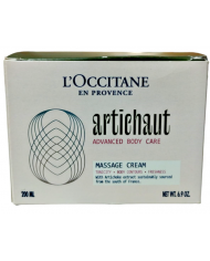 L'occitane crema corpo per massaggio tonificante e rinfrescante al carciofo