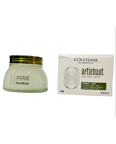 L'occitane en provence gommage body scrub corpo rinfrescante al carciofo