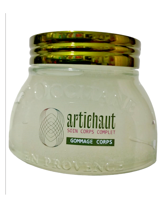 L'occitane en provence gommage body scrub corpo rinfrescante al carciofo