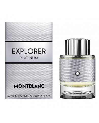MONTBLANC Explorer Platinum Eau de parfum per Uomo dolce aromatico legnoso 60 ml
