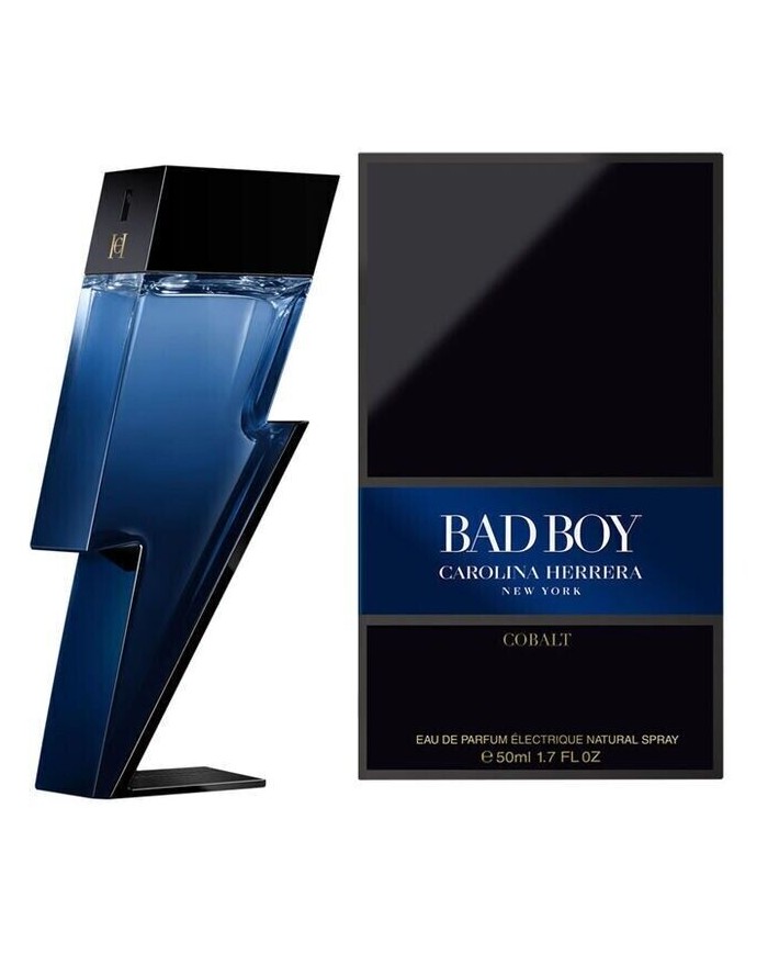 Profumo maschile Bad Boy Cobalt Carolina Herrera  Eau De Parfum legnoso audace