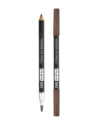 Pupa Powder Eye Pencil 005 con pennello  Powdery Taupe effetto polvere nocciola