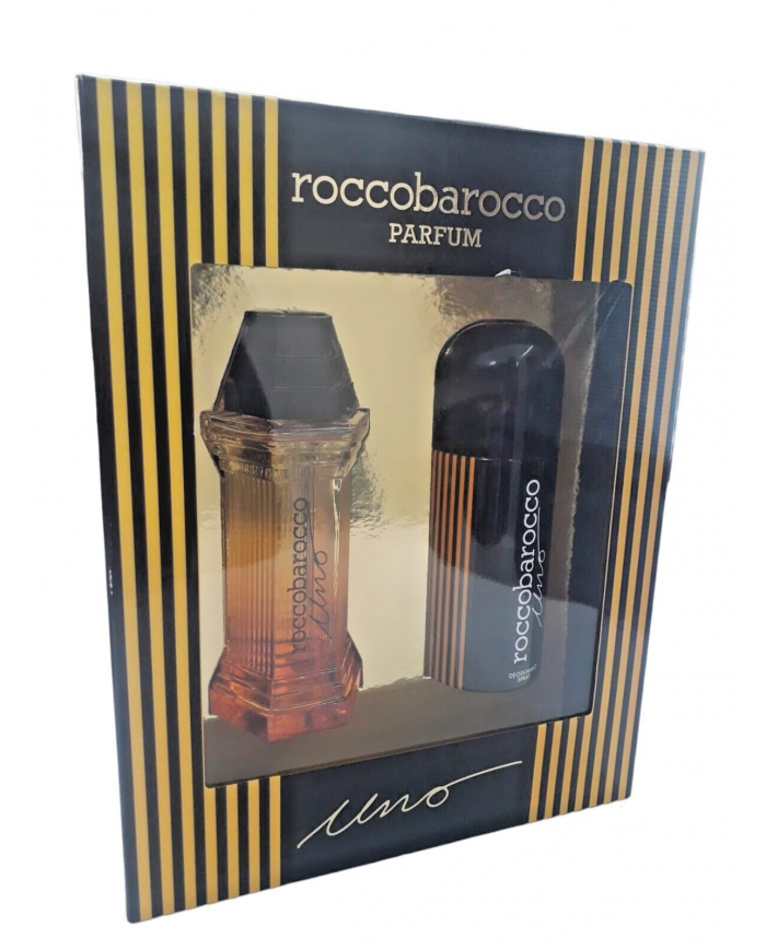 profumo femminile rocco barocco da 100 ml e deodorante vapo 150 ml  intenso