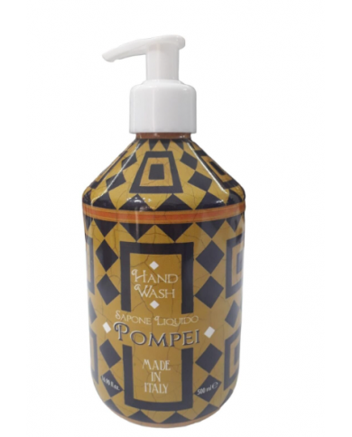 sapone liquido pompei profumo inebriante intenso idrata la pelle delle tue mani