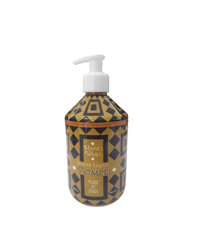 sapone liquido pompei profumo inebriante intenso idrata la pelle delle tue mani