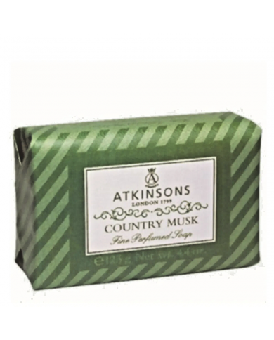 Parfumed Country Musk saponetta con note di Muschio Geranio e Patchouli 125 g