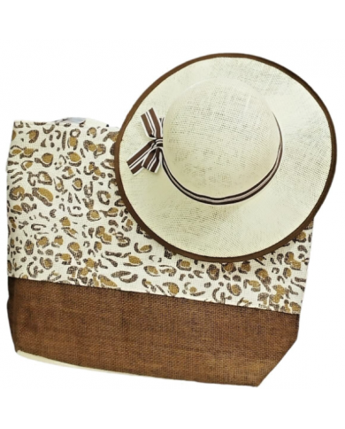 Borsa sacca mare spiaggia barca piscina leggera e colorata con cappello