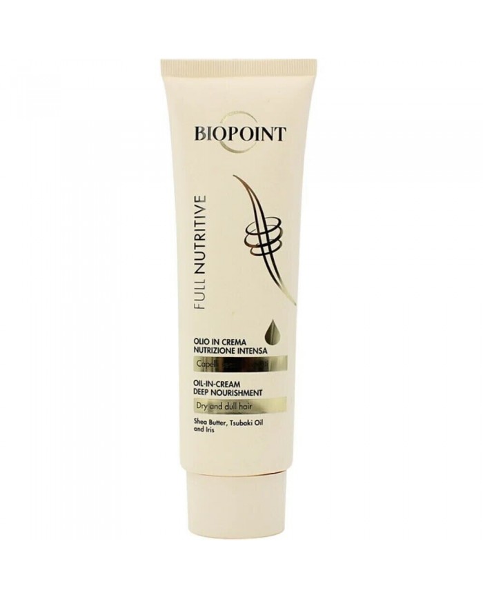 olio in crema biopoint nutre  idrata e addolcisce i capelli al burro di karitè