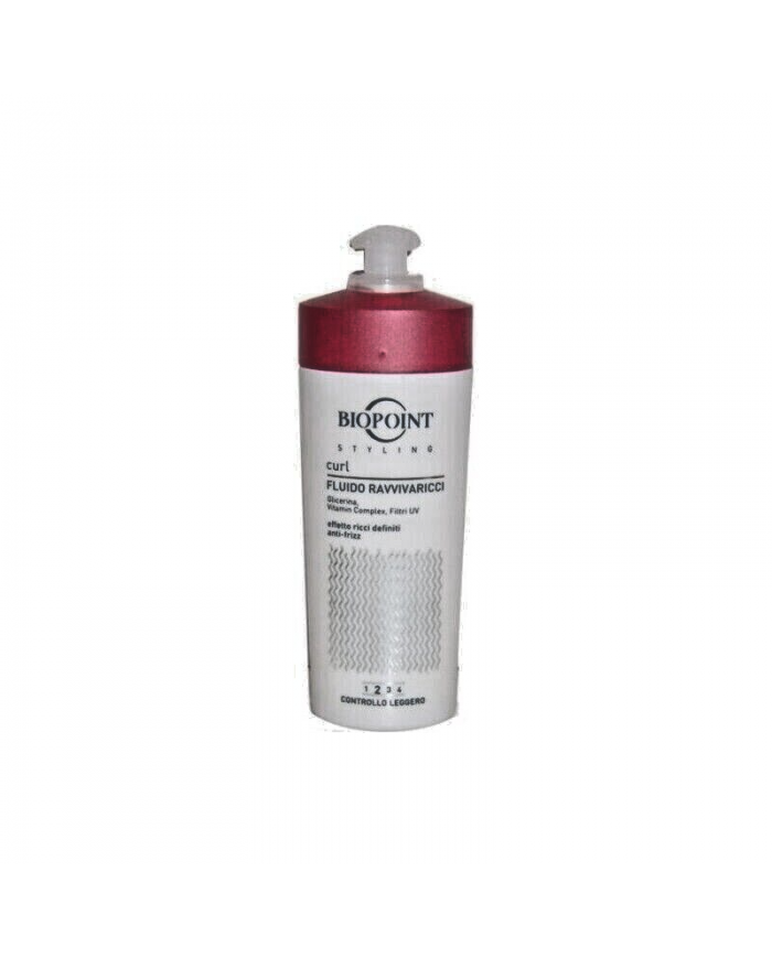 fluido ravviva ricci capelli definiti control curly  biopoint controllo leggero