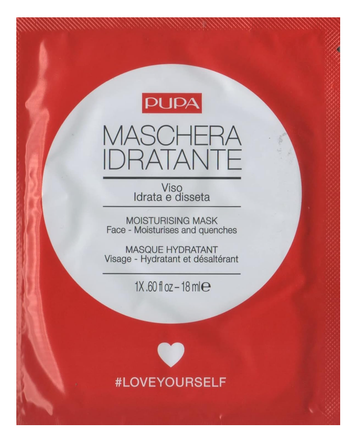 PUPA MASCHERA IDRATANTE DISSETANTE PER IL VISO  18 ML