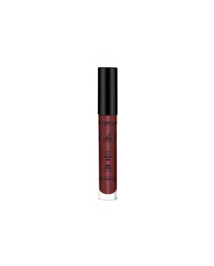 Deborah rossetto liquido tinta lunga tenuta velvet mat extra labbra opaco  donna