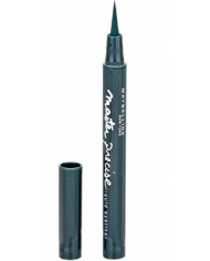 eyeliner a penna verde occhio con linea dalla precisione millimetrica Maybelline