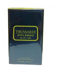 Profumo da uomo trussardi riflesso blue vibe 50 ml spray aromatico legnoso