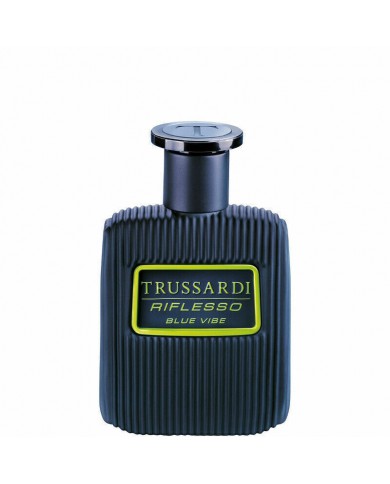 Profumo da uomo trussardi riflesso blue vibe 50 ml spray aromatico legnoso