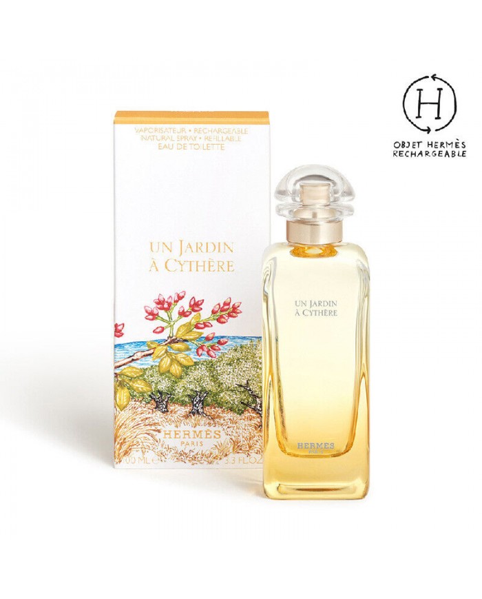 profumo femminile hermes un jardin à cythère 100 ml spray ricaricabile