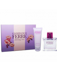 gianfranco ferrè blooming rose set eau de toilette più crema corpo per donna