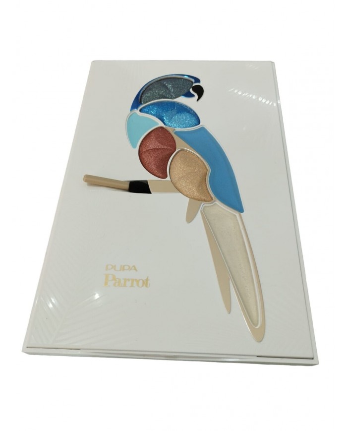 pupa trousse parrot n003 make-up trucco colori vivaci effetto satinato metallico