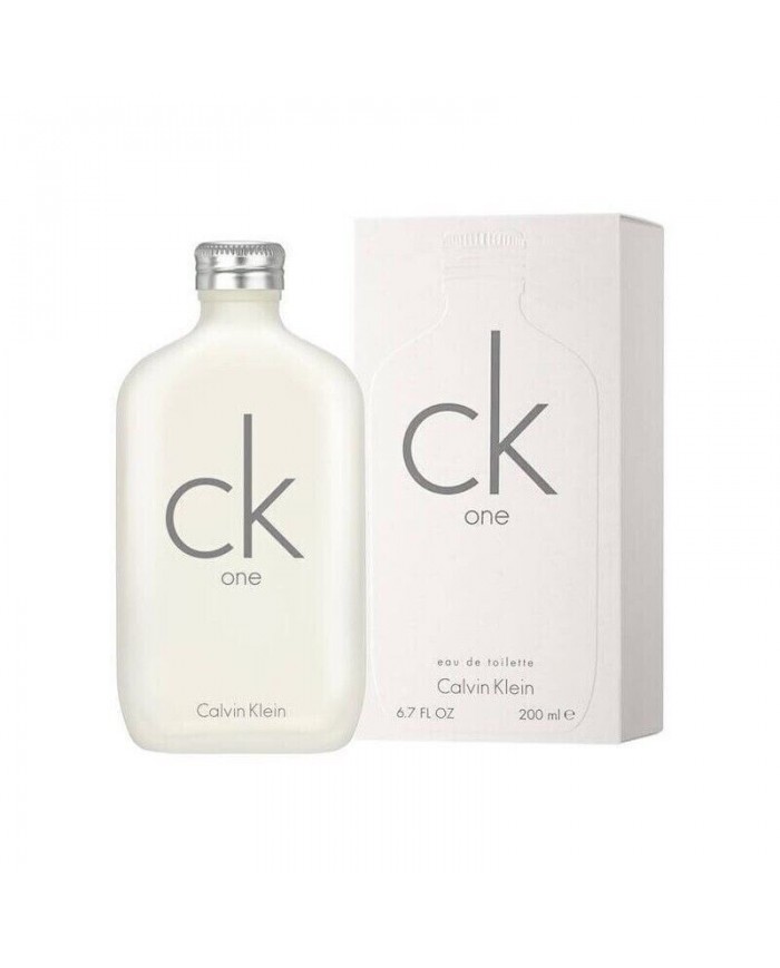 CALVIN KLEIN CK ONE EDT 200 ML AGRUMATO DA UOMO CON SPEZIE FREESCHE CARDAMOMO