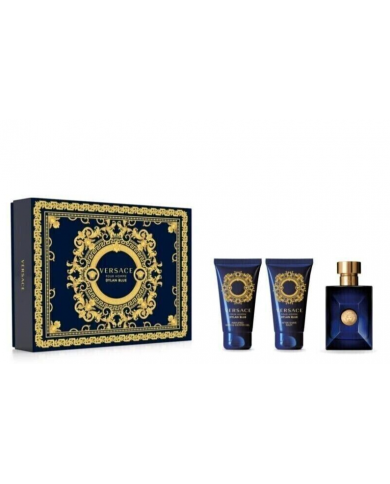 profumo per uomo kit VERSACE Dylan Blue fragranza Aromatica Fougère