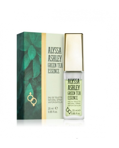 alyssa ashley 25 ml spray unisex eau de toilette green tea  essence romantico