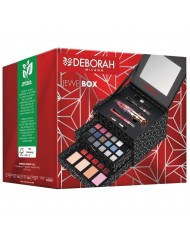 DEBORAH MAKE UP JEWEL TROUSSE COFANETTO PER TRUCCO OMBRETTI GLOSS MASCARA MATITA