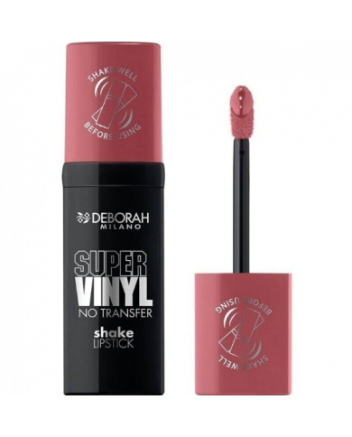 DEBORAH Super Vinyl - rossetto vinilico N.01 Rose liquido labbra senza sbavature