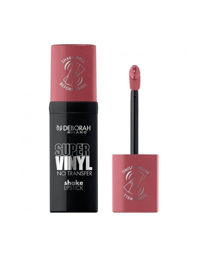 DEBORAH Super Vinyl - rossetto vinilico N.01 Rose liquido labbra senza sbavature