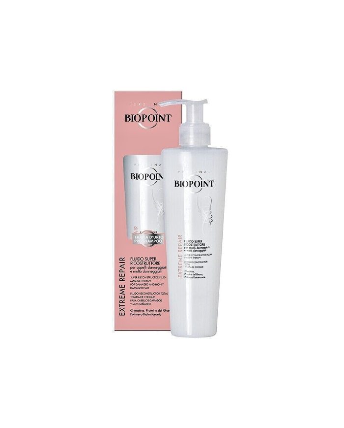 BIOPOINT Extreme Repair Fluido Super Ricostruttore  capelli danneggiati 200 ml