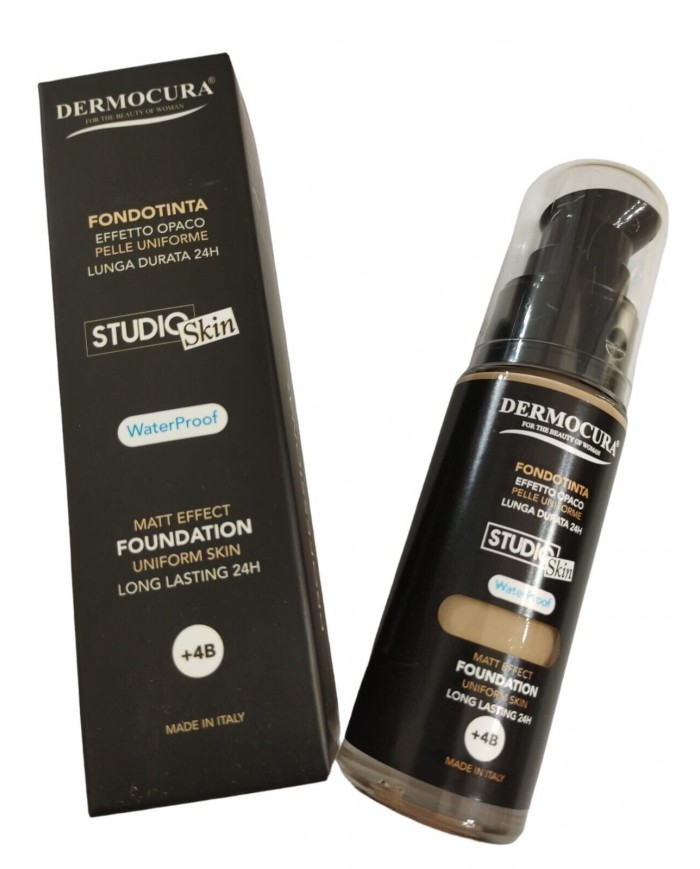 Dermocura fondotinta spray +4b effetto opaco pelle uniforme natural wp h24 nude